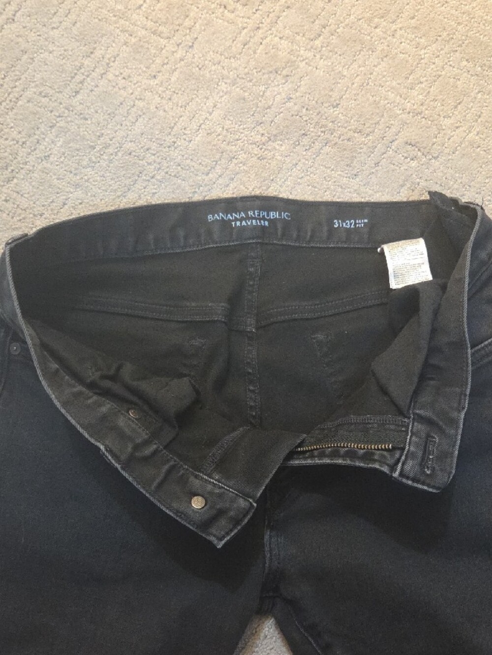 Men's Black Slim Jeans Banana Republic - Picture 5 of 6